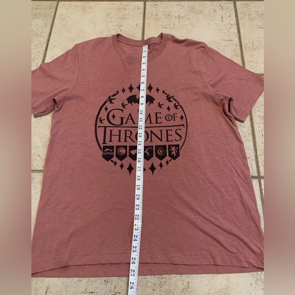 Game of Thrones T-Shirt - House Sigils & Dragon Design - Size XL - Picture 4 of 4